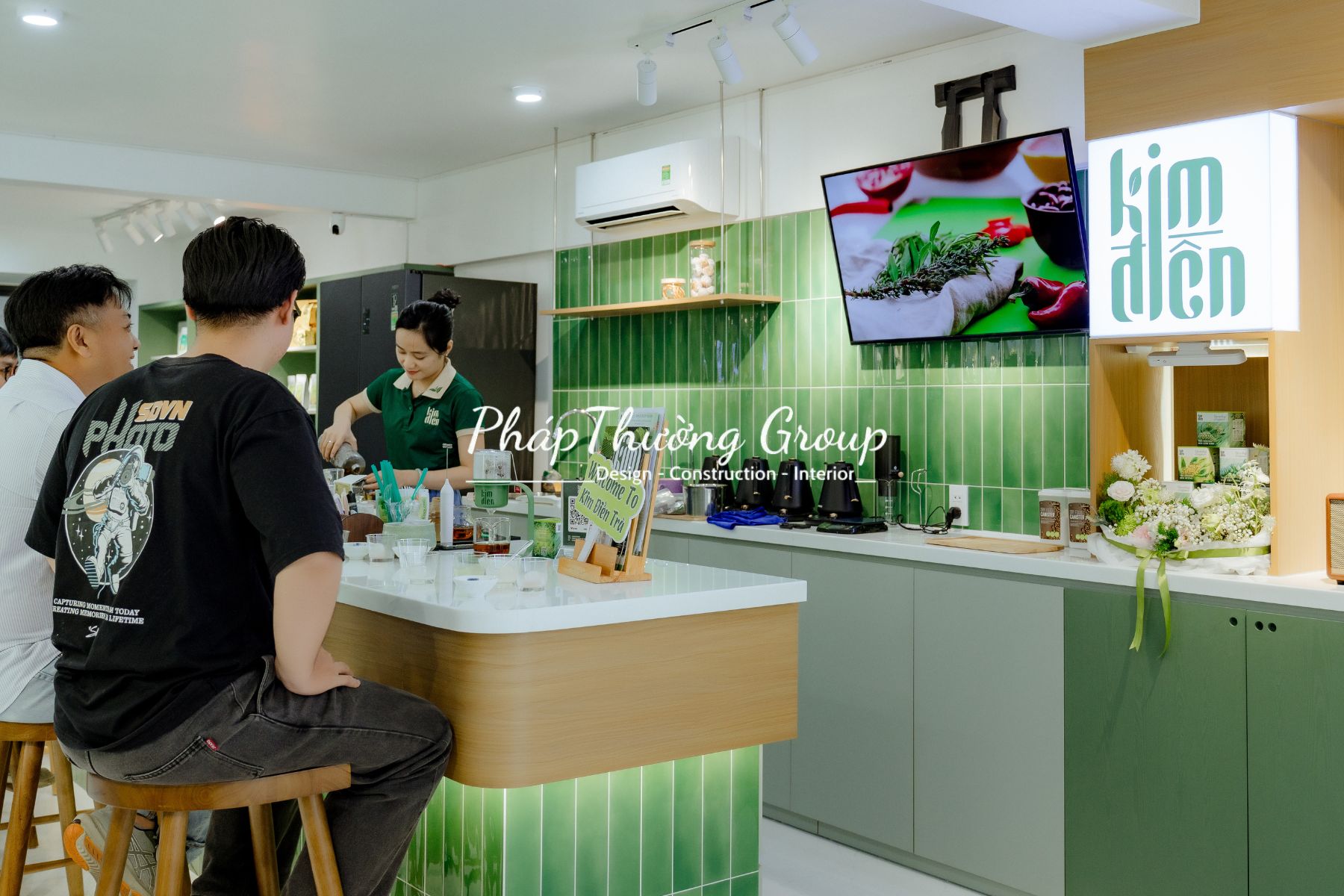 Dự án Showroom Trà Kim Điền – Quận Tân Bình