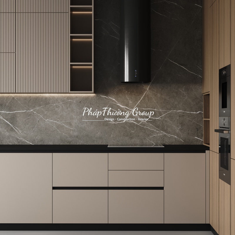 tủ bếp, Tủ bếp gỗ công nghiệp, tủ bếp MDF, tủ bếp