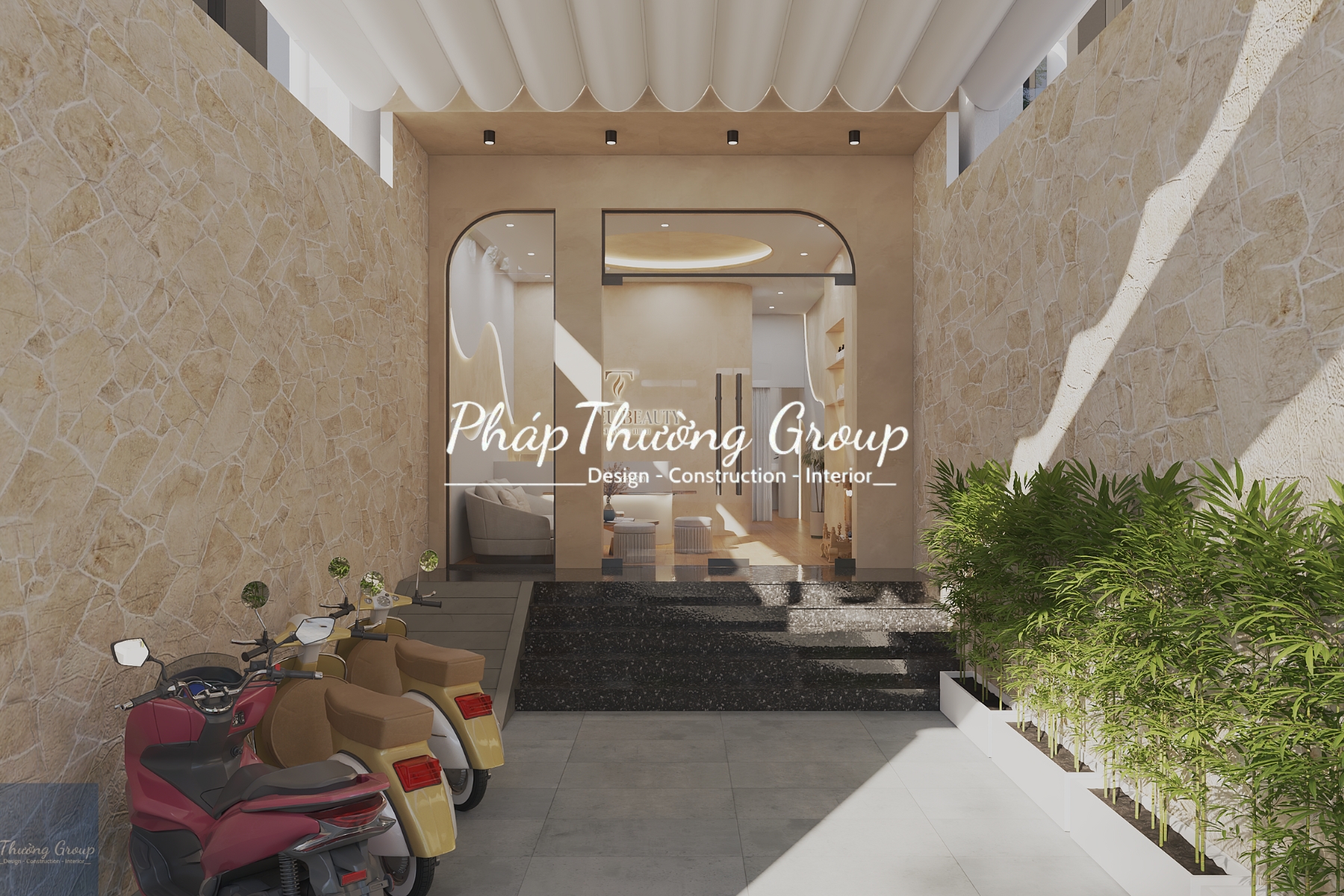 thiết kế spa, thi công spa